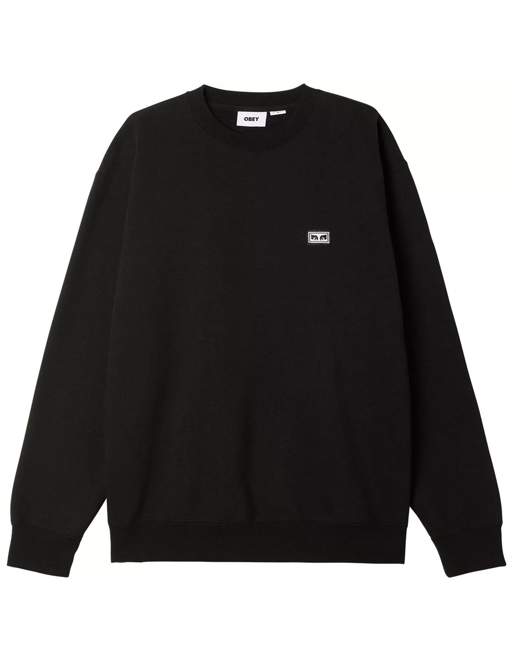Established Works Eyes Crew Sweat - Black
