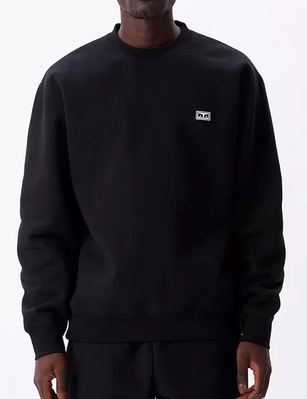 Established Works Eyes Crew Sweat - Black