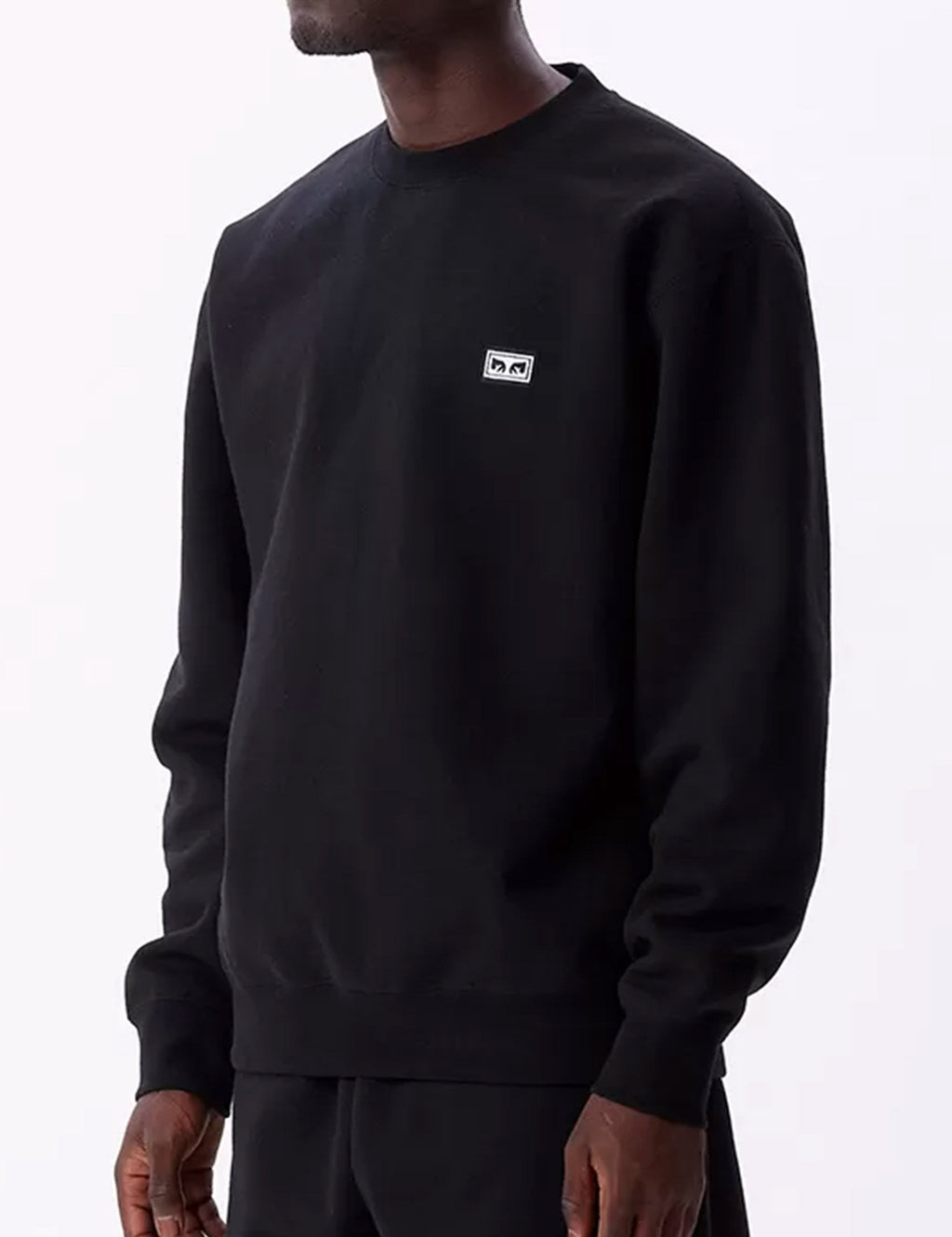 Established Works Eyes Crew Sweat - Black