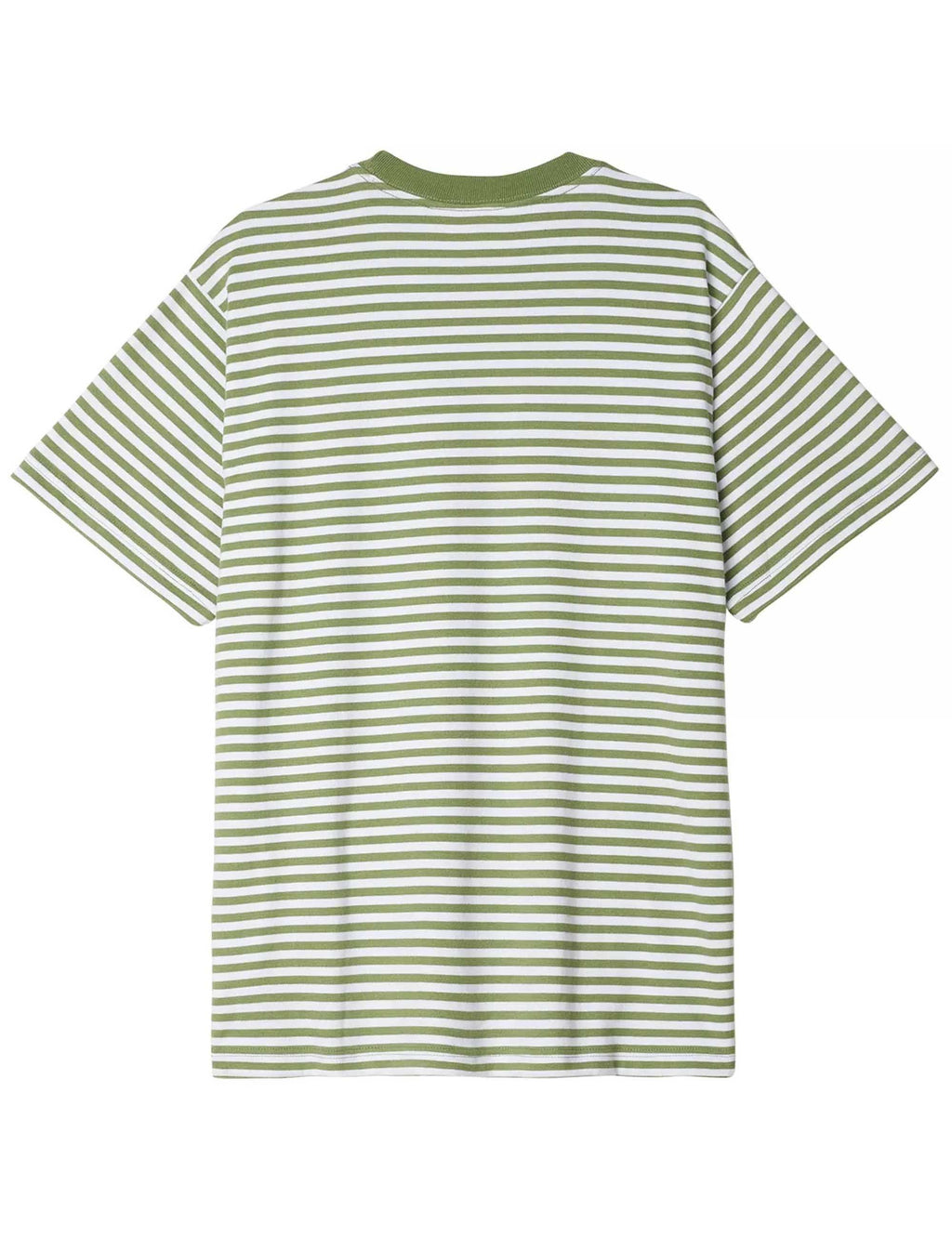 Established Works Eyes Stripe T-Shirt - Jade/Multi