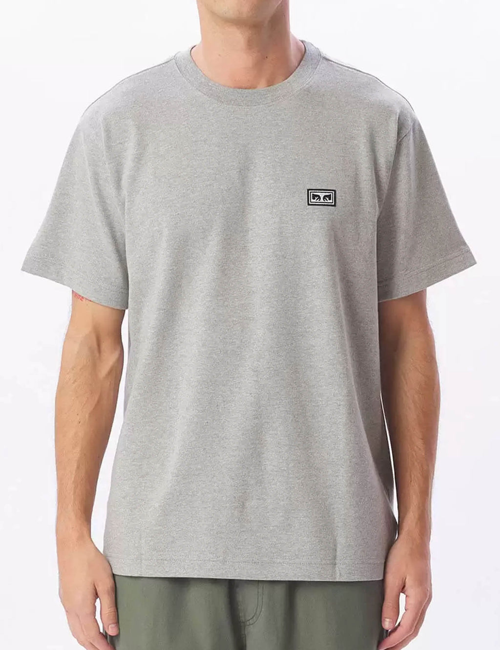 Established Works Eyes T-Shirt - Ash Grey