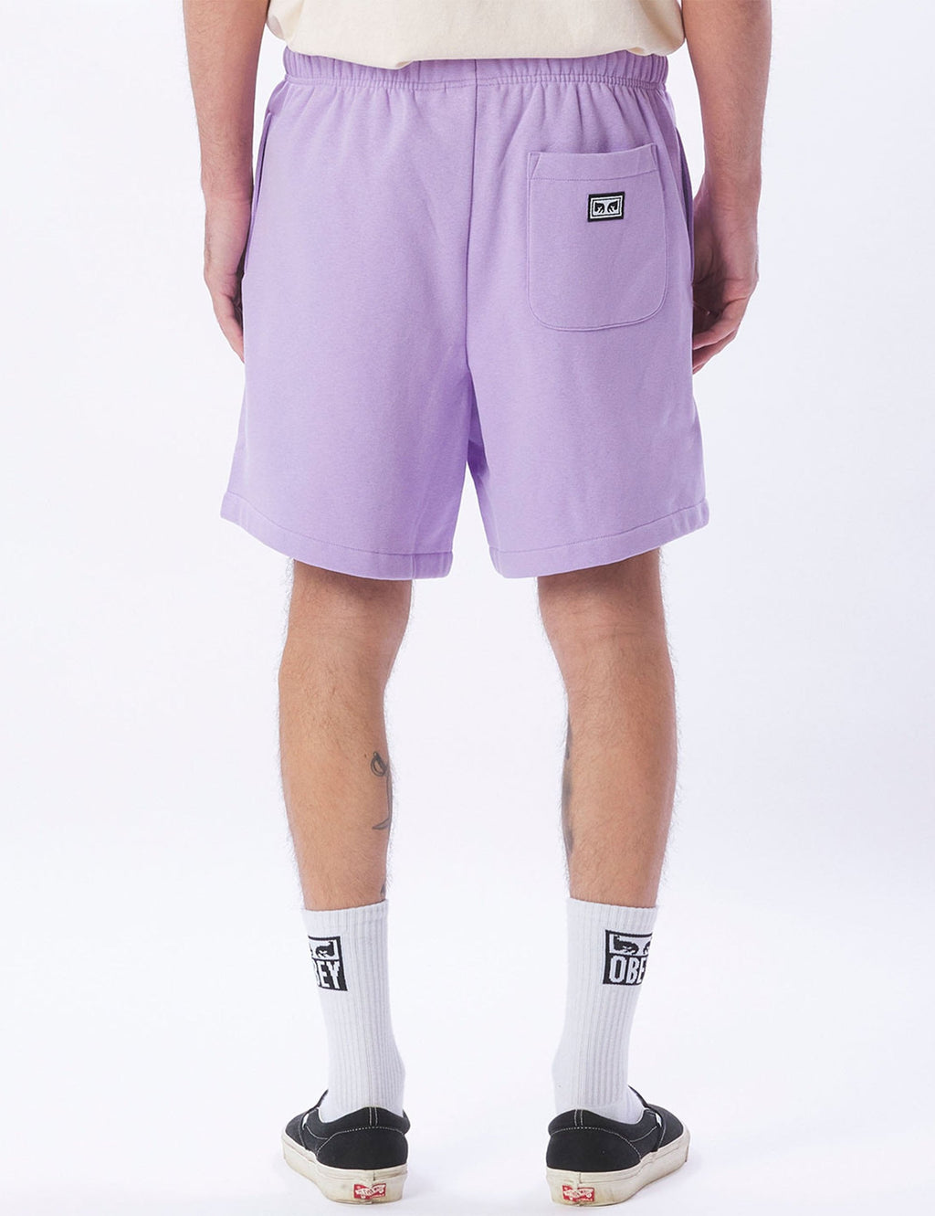 Established Works Eyes Sweat Shorts - Digital Lavender