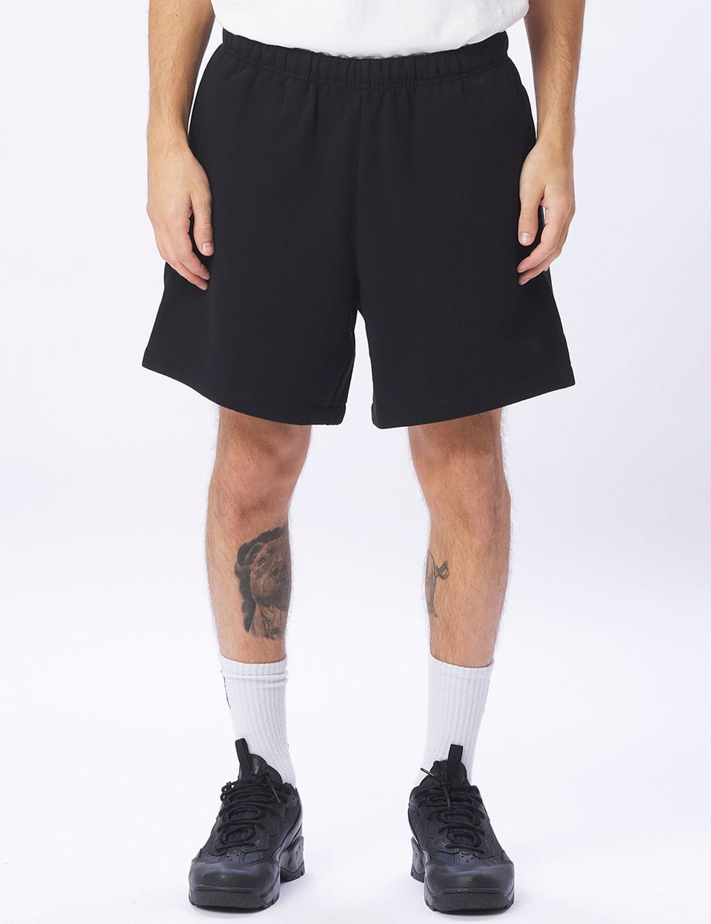 Established Works Eyes Sweat Shorts - Black