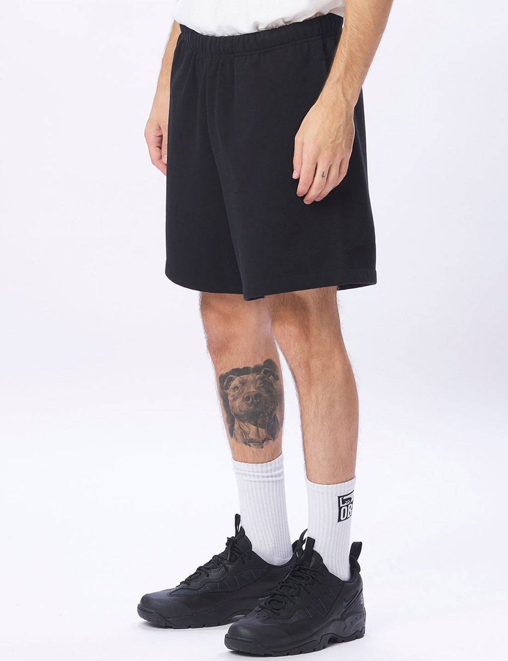 Established Works Eyes Sweat Shorts - Black