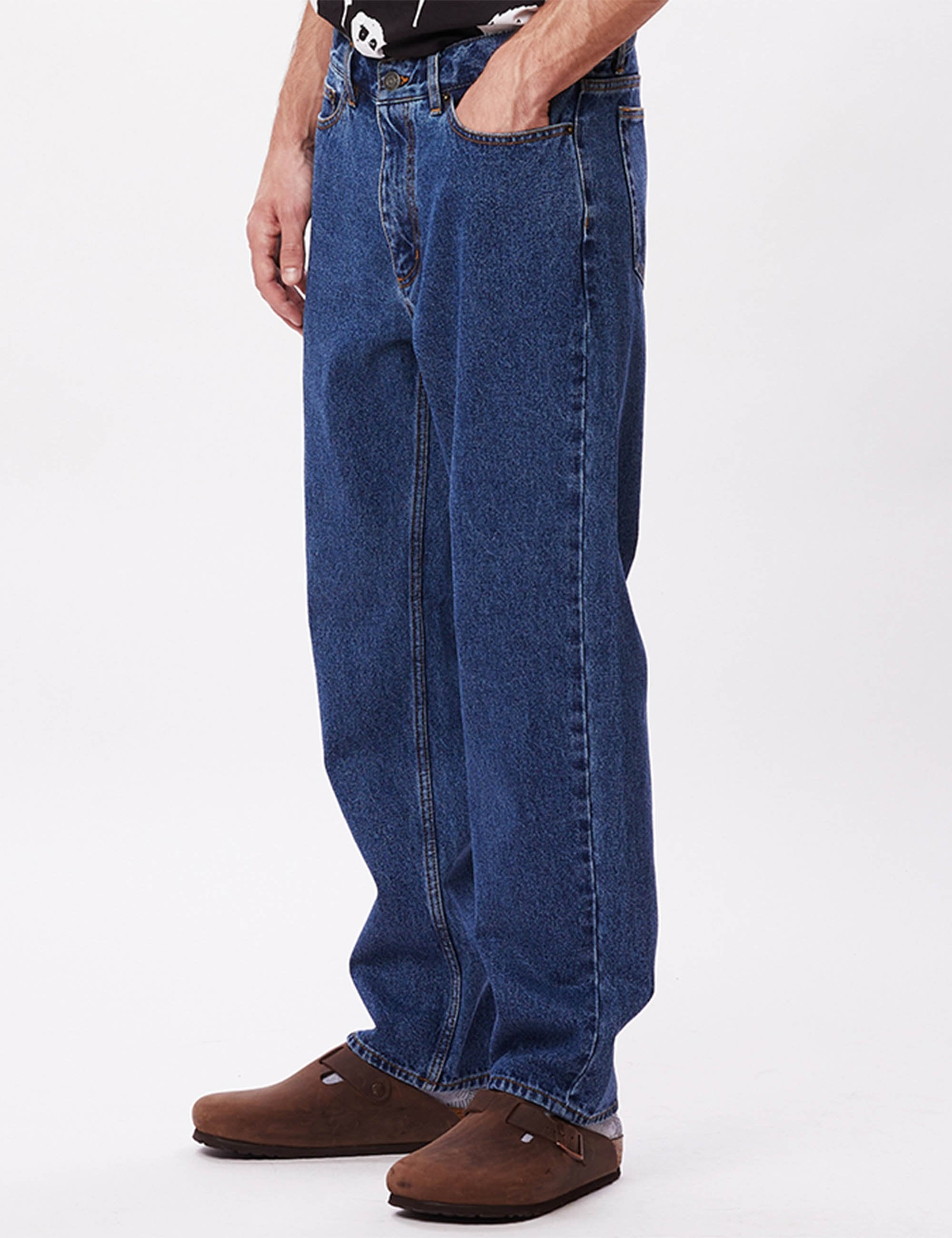 Bender Denim Pant - Stonewash Indigo