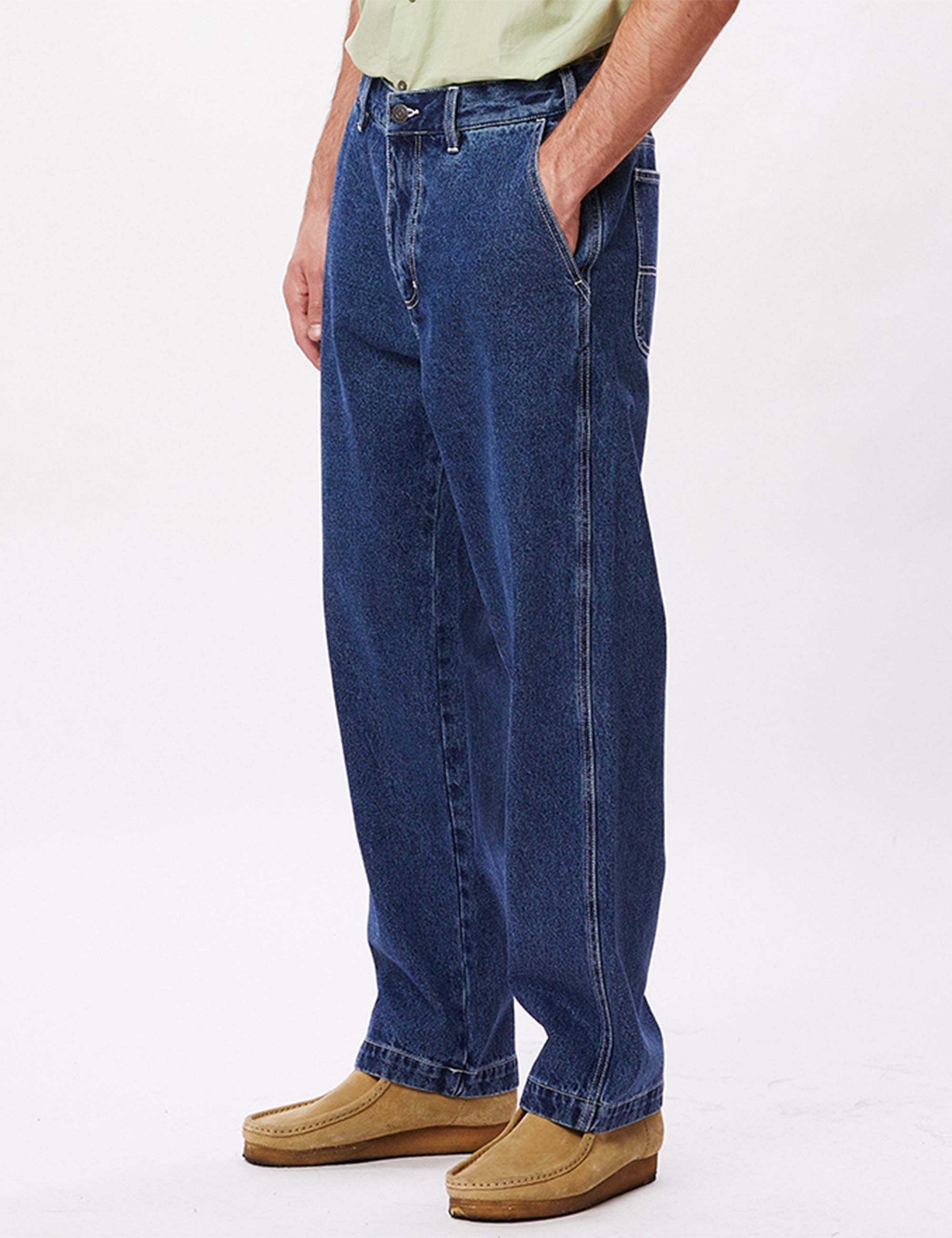 Hardwork Carpenter Denim - Stonewash Indigo