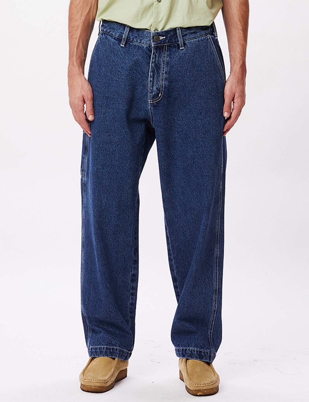 Hardwork Carpenter Denim - Stonewash Indigo