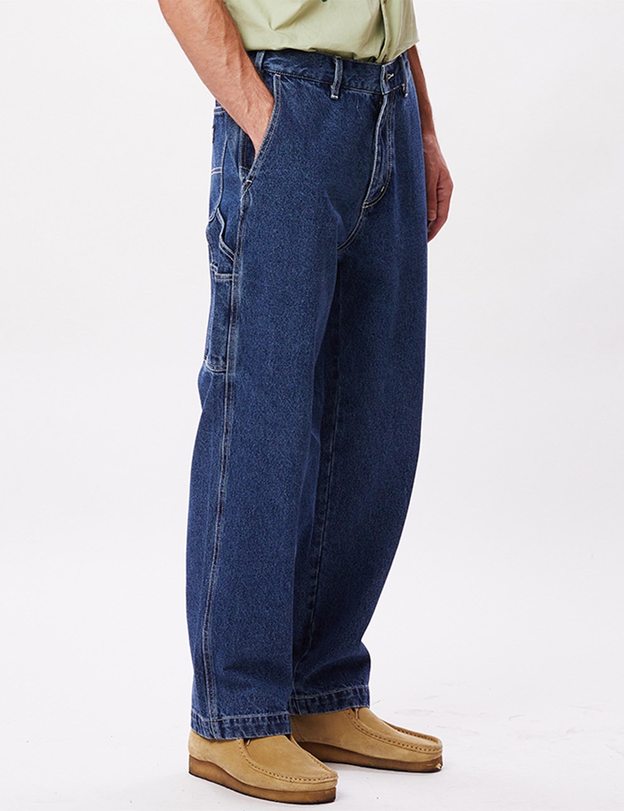 Hardwork Carpenter Denim - Stonewash Indigo