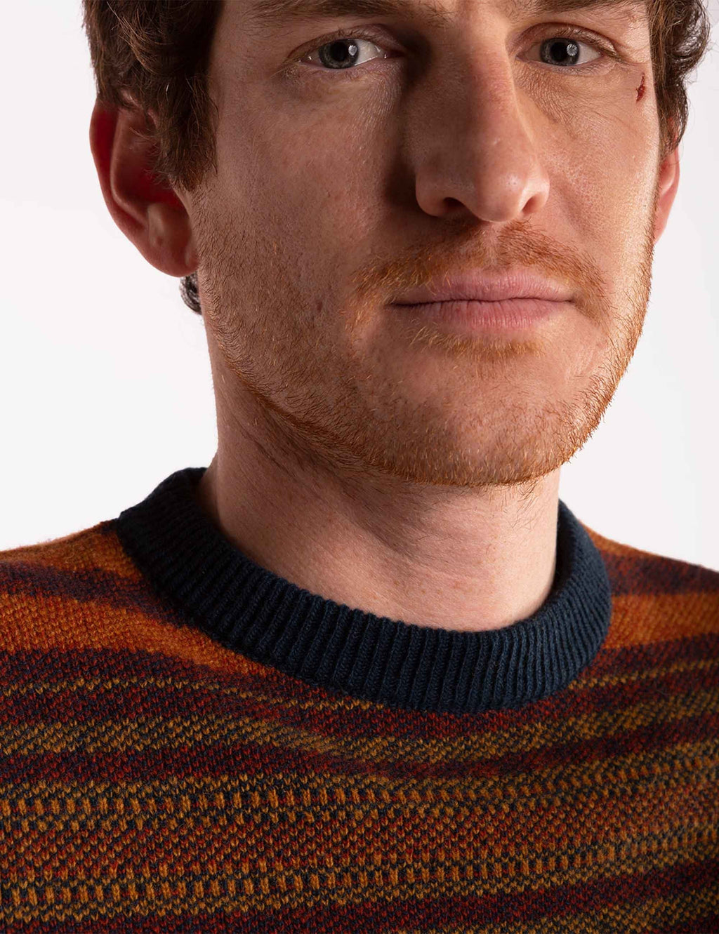 Shift Knit Sweater - Brick