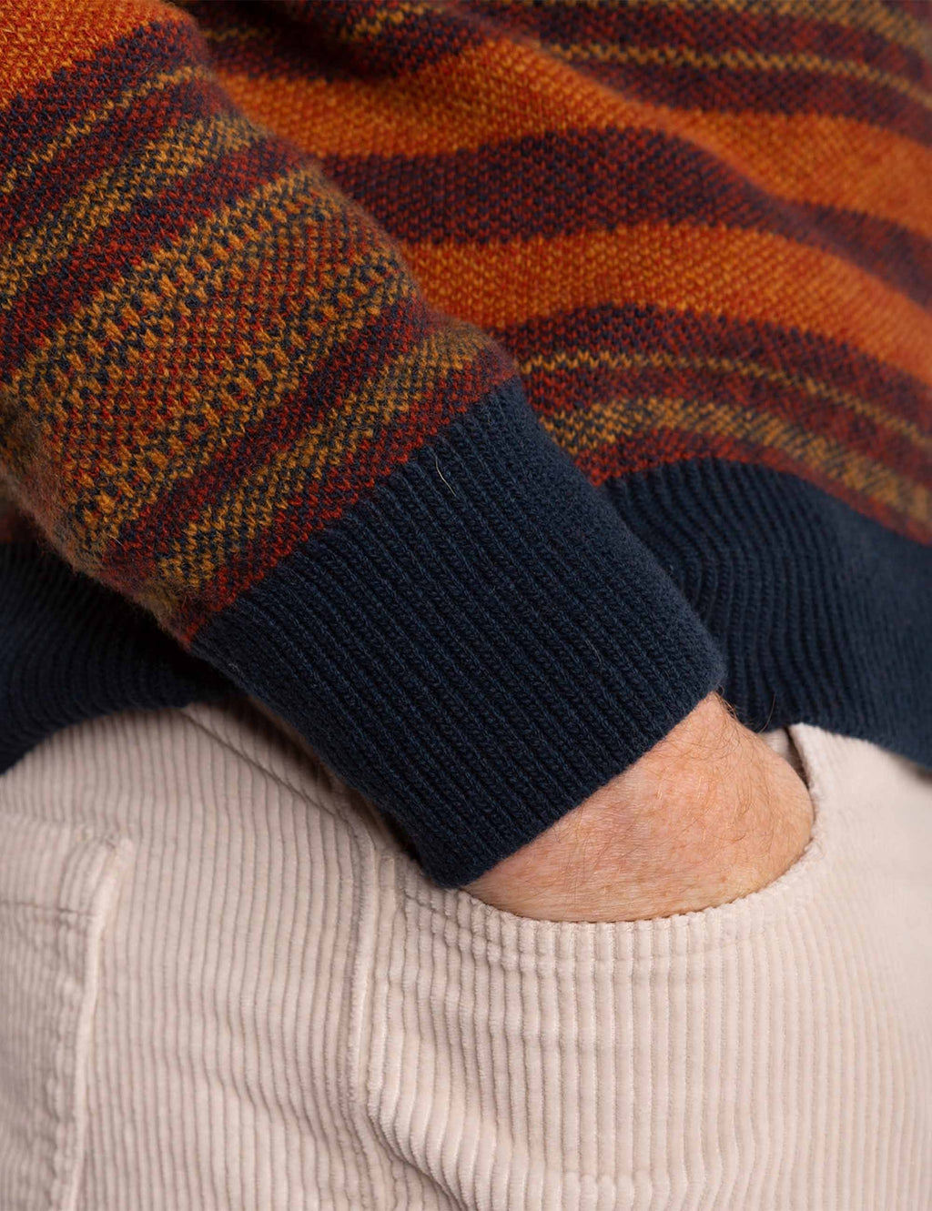 Shift Knit Sweater - Brick