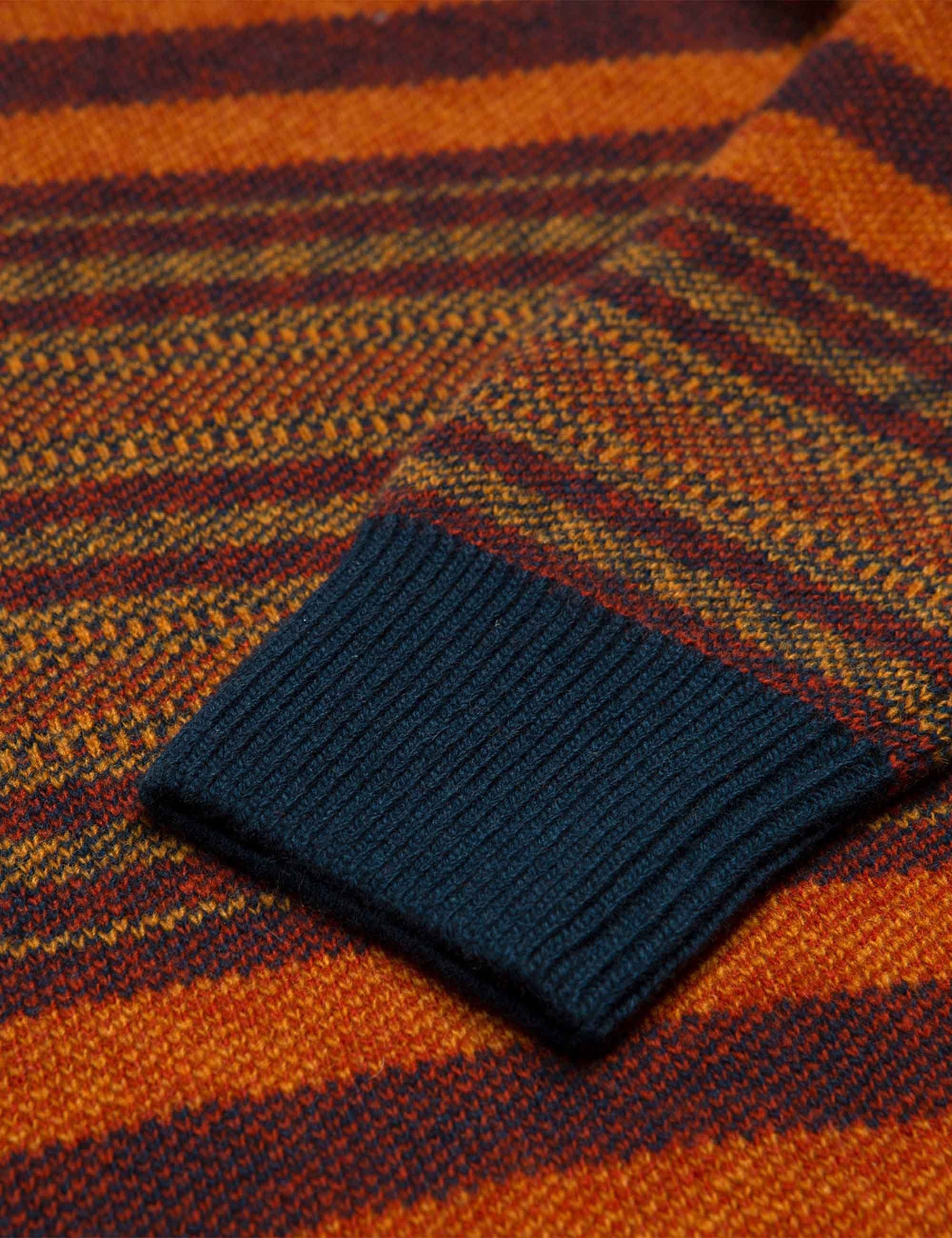 Olow Shift Knit Sweater - Brick