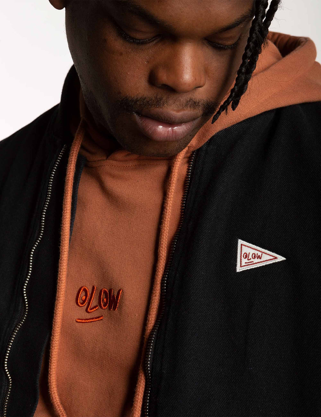Niro Denim Vest - Black Denim