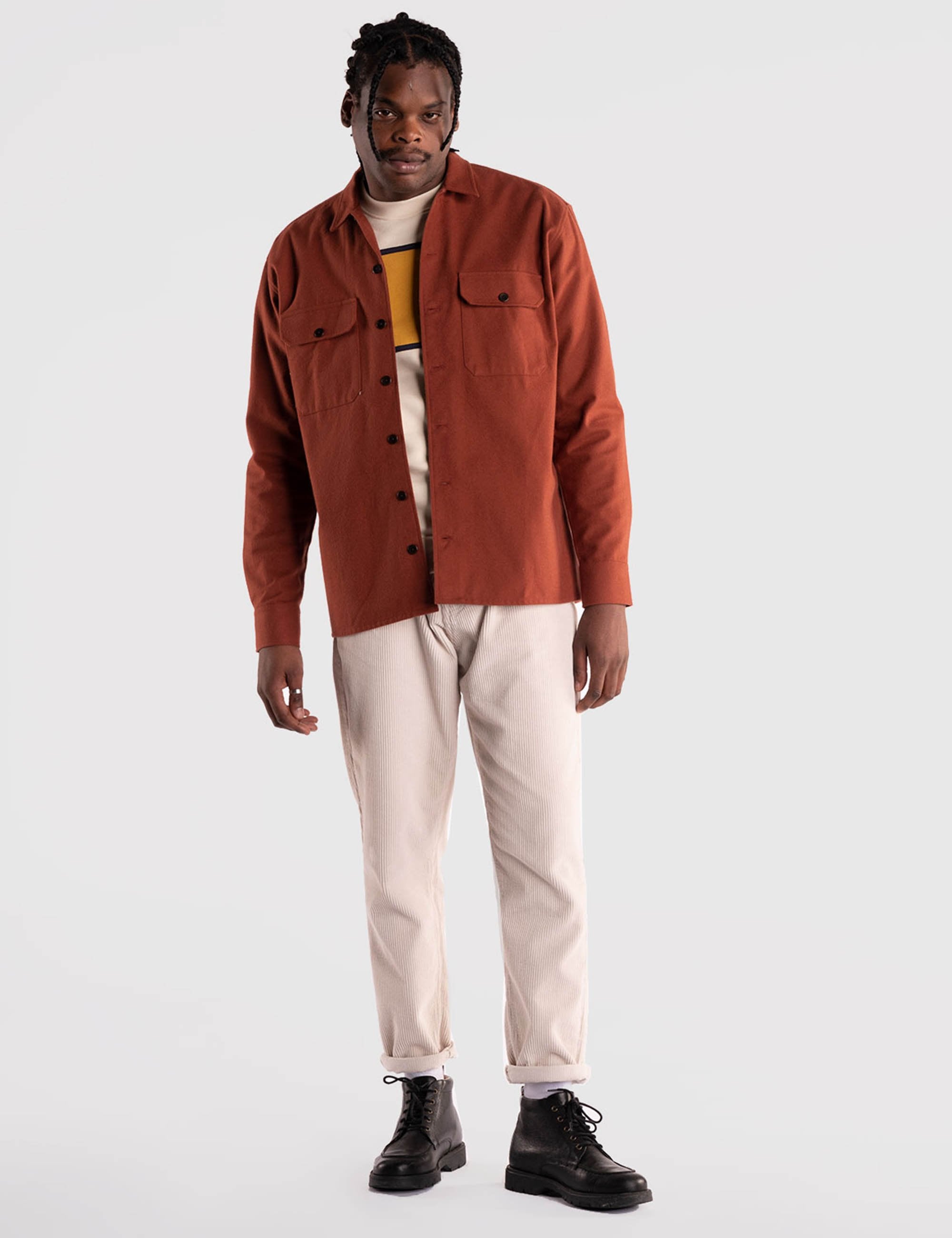 Olow Decre Shirt - Brick