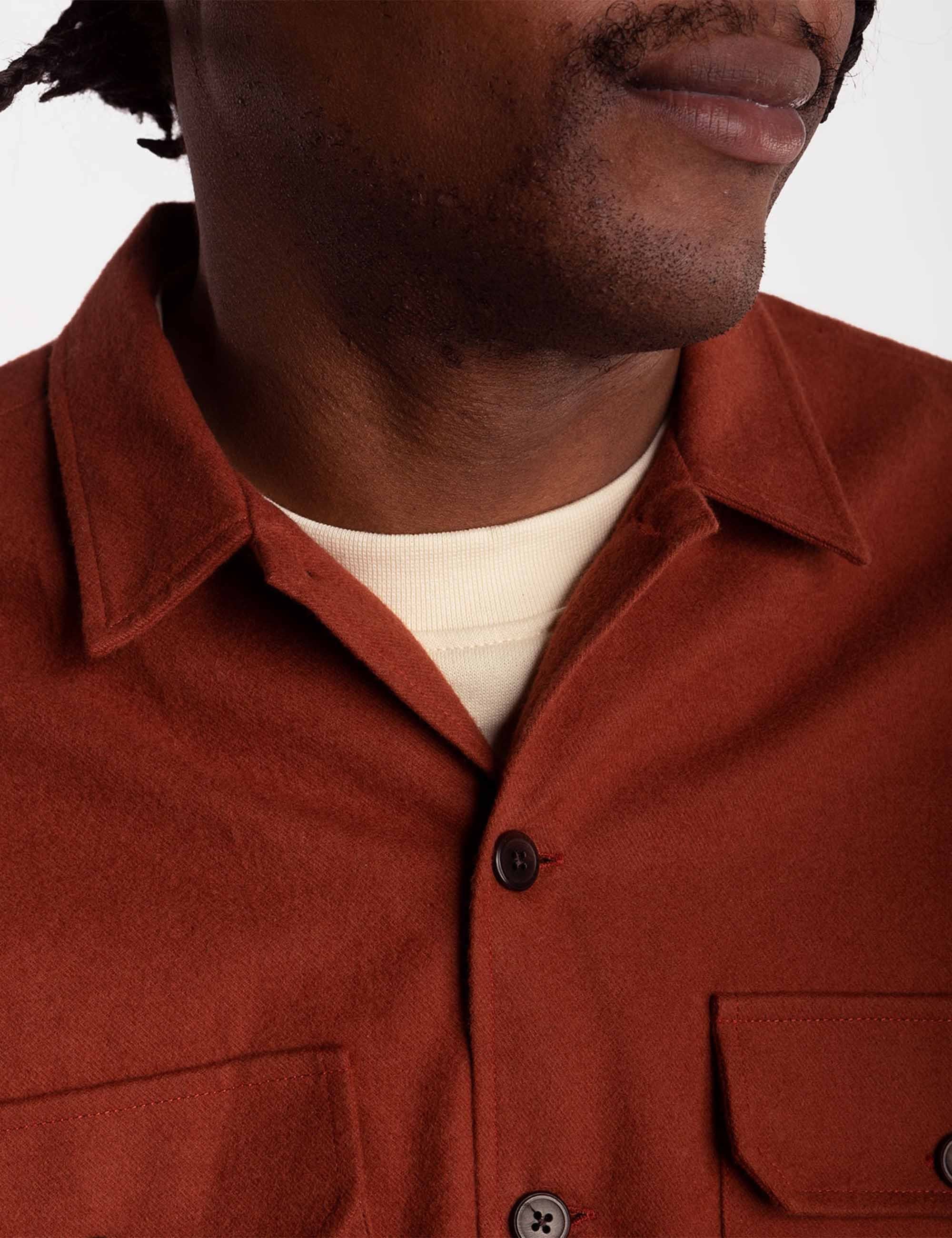 Olow Decre Shirt - Brick