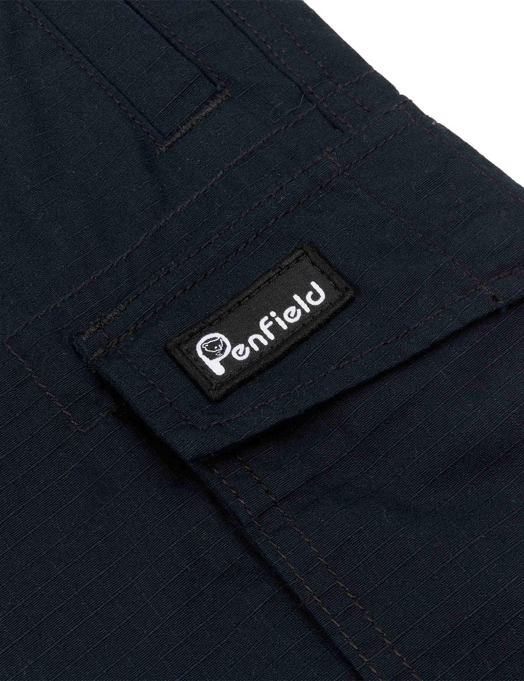 P Bear Cargo Shorts - Black