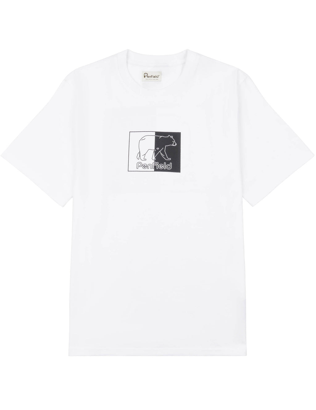 Inverted Bear T-Shirt - Bright White