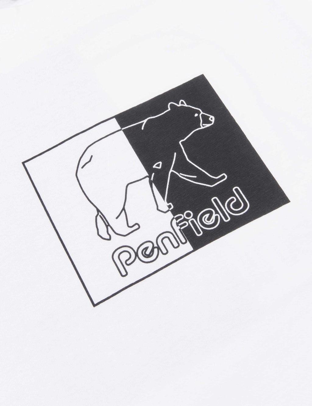 Inverted Bear T-Shirt - Bright White