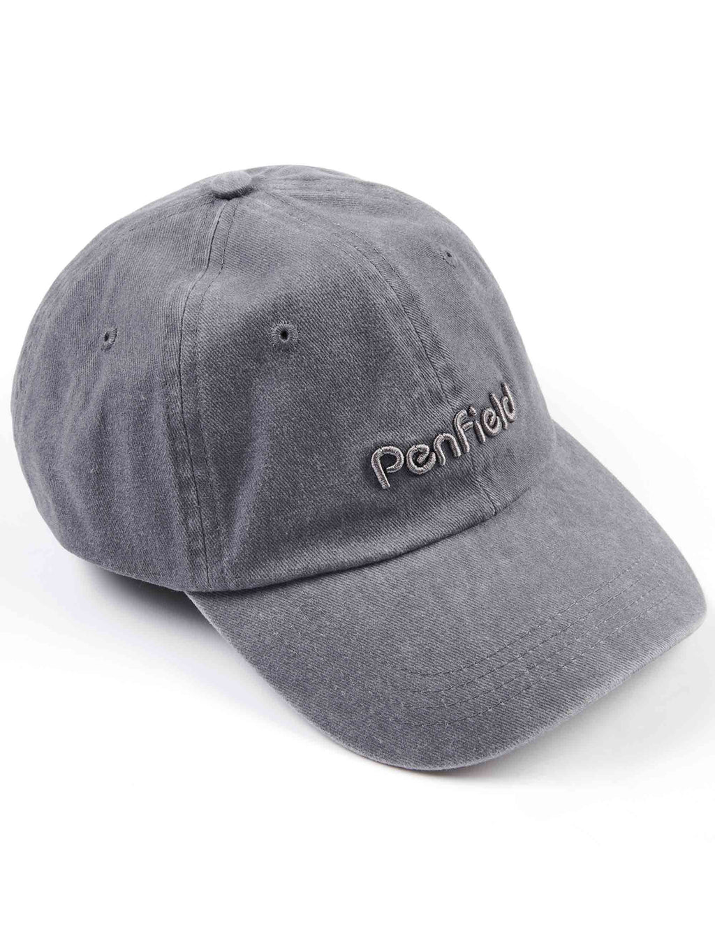 Washed Baseball Cap - Silver Gray