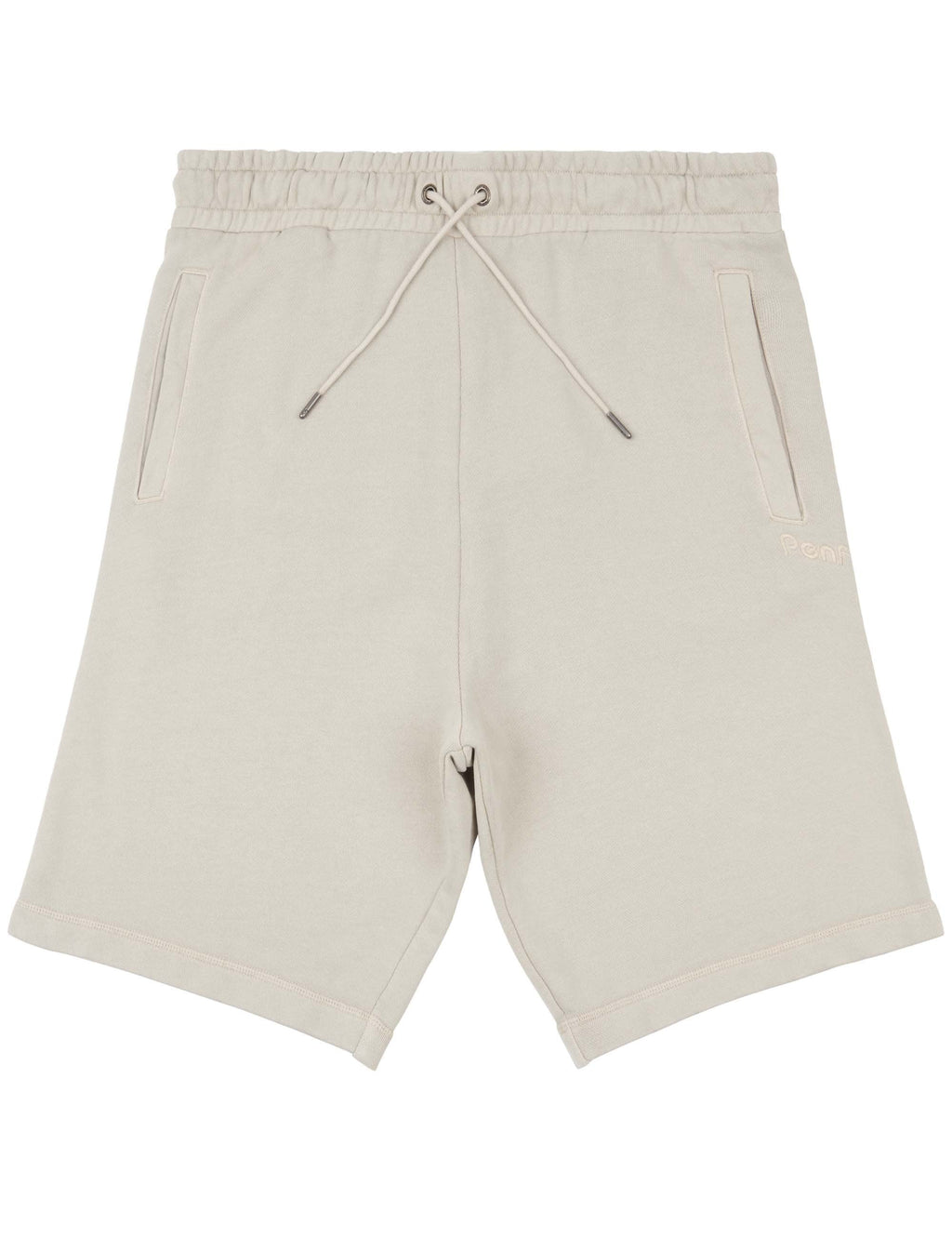 Washed Loopback Shorts - Silver Grey