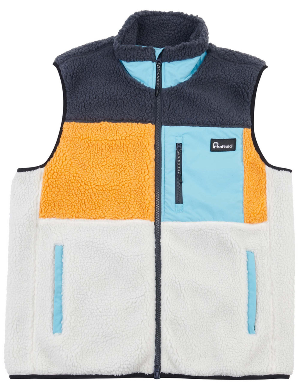 Mattawa Fleece Vest - Ebony Multi