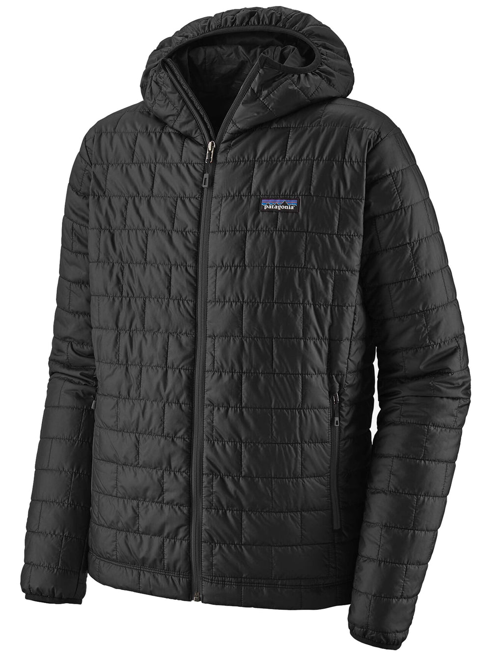 Nano Puff Hooded Jacket - Black