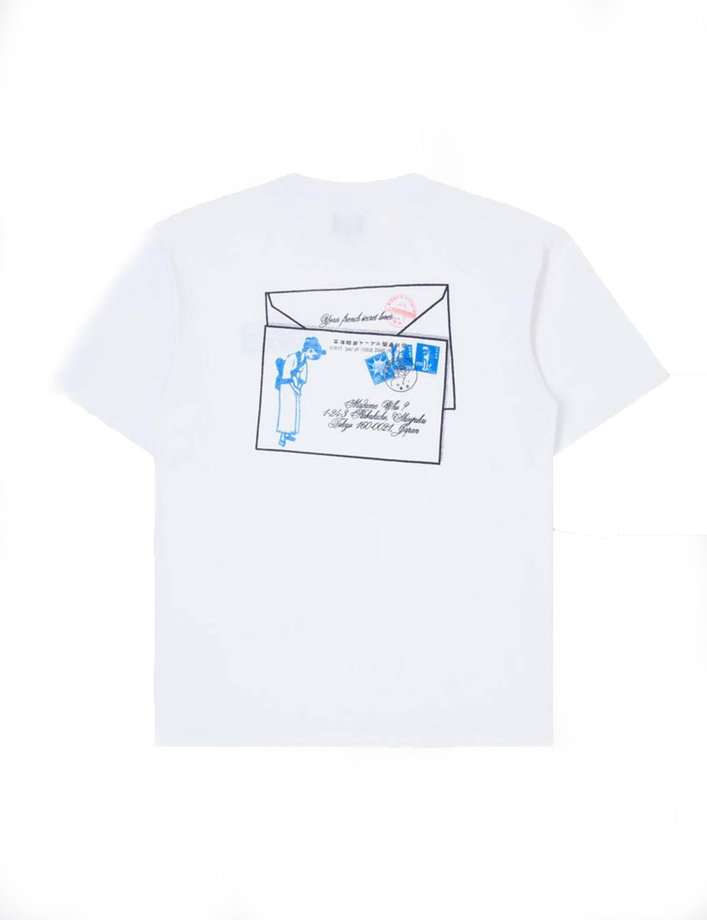 Edwin Jeans Postal T-Shirt - White