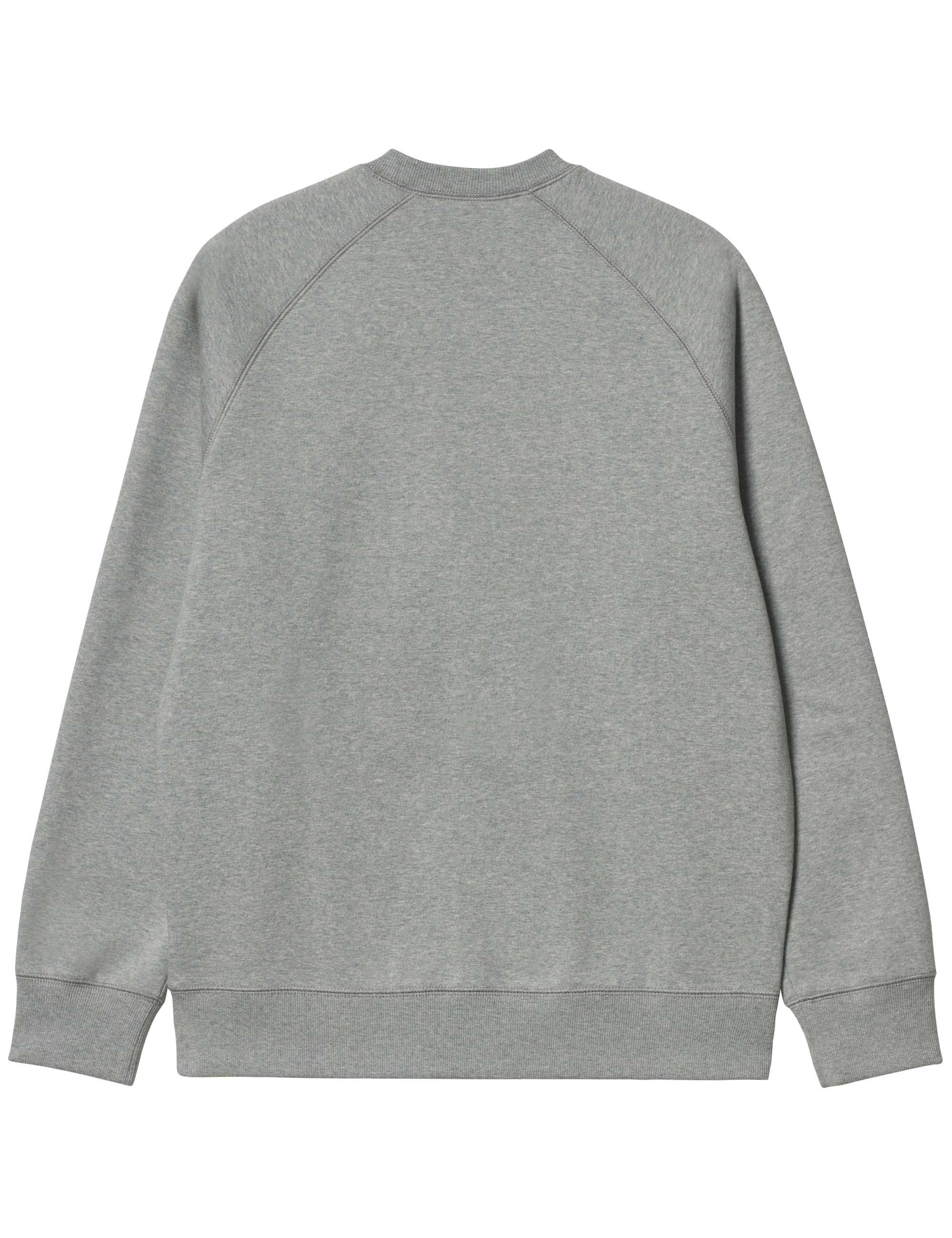 Chase Crew Sweat - Grey Heather/Gold