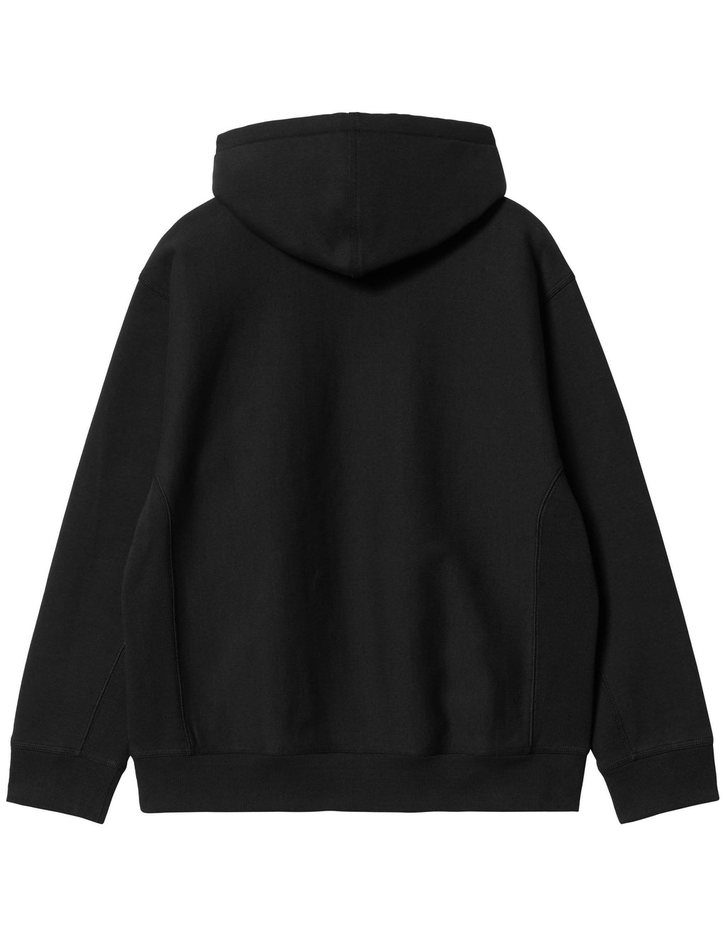 American Script Hooded Sweat - Black