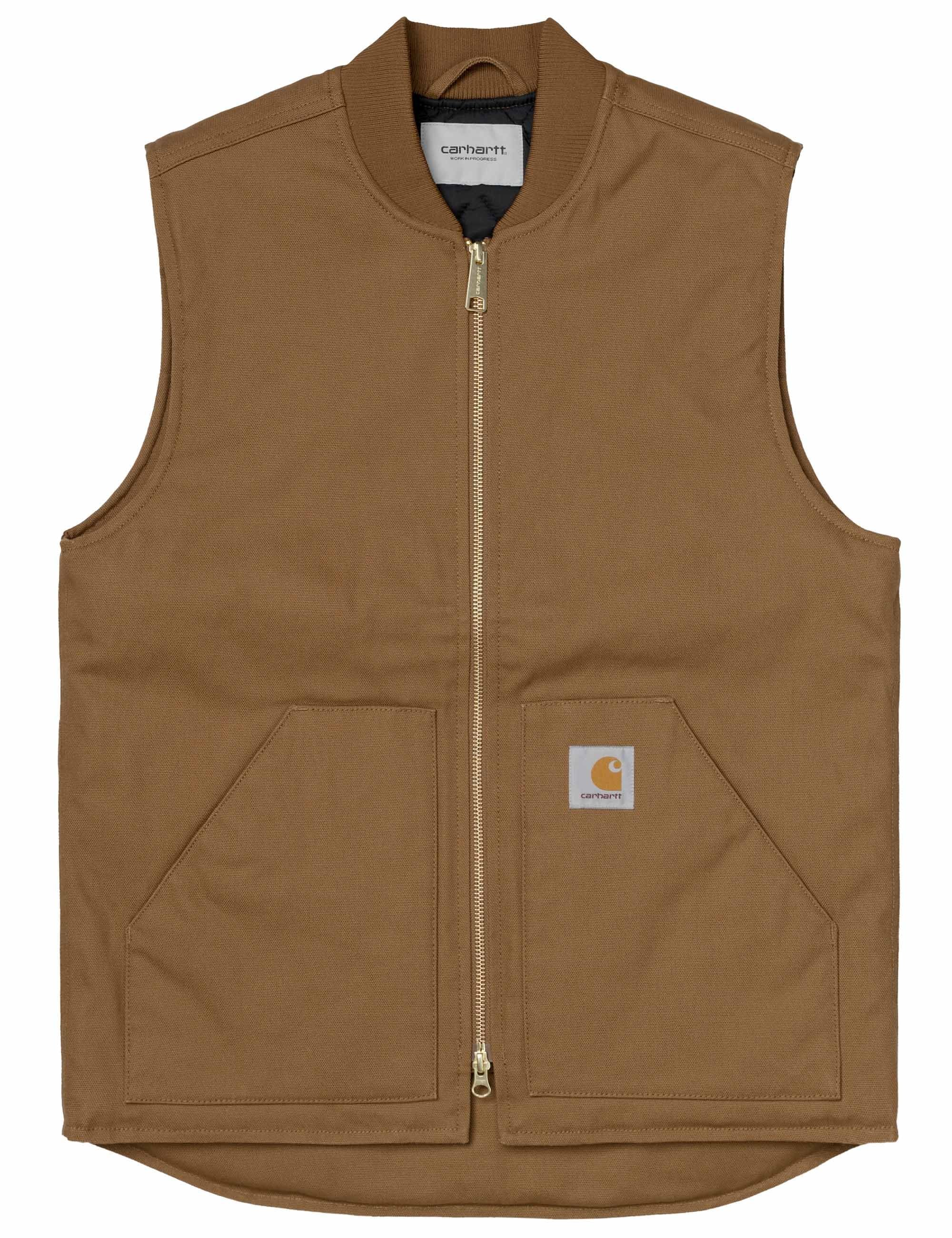 Carhartt WIP Classic Vest - Hamilton Brown - Clothing from Fat