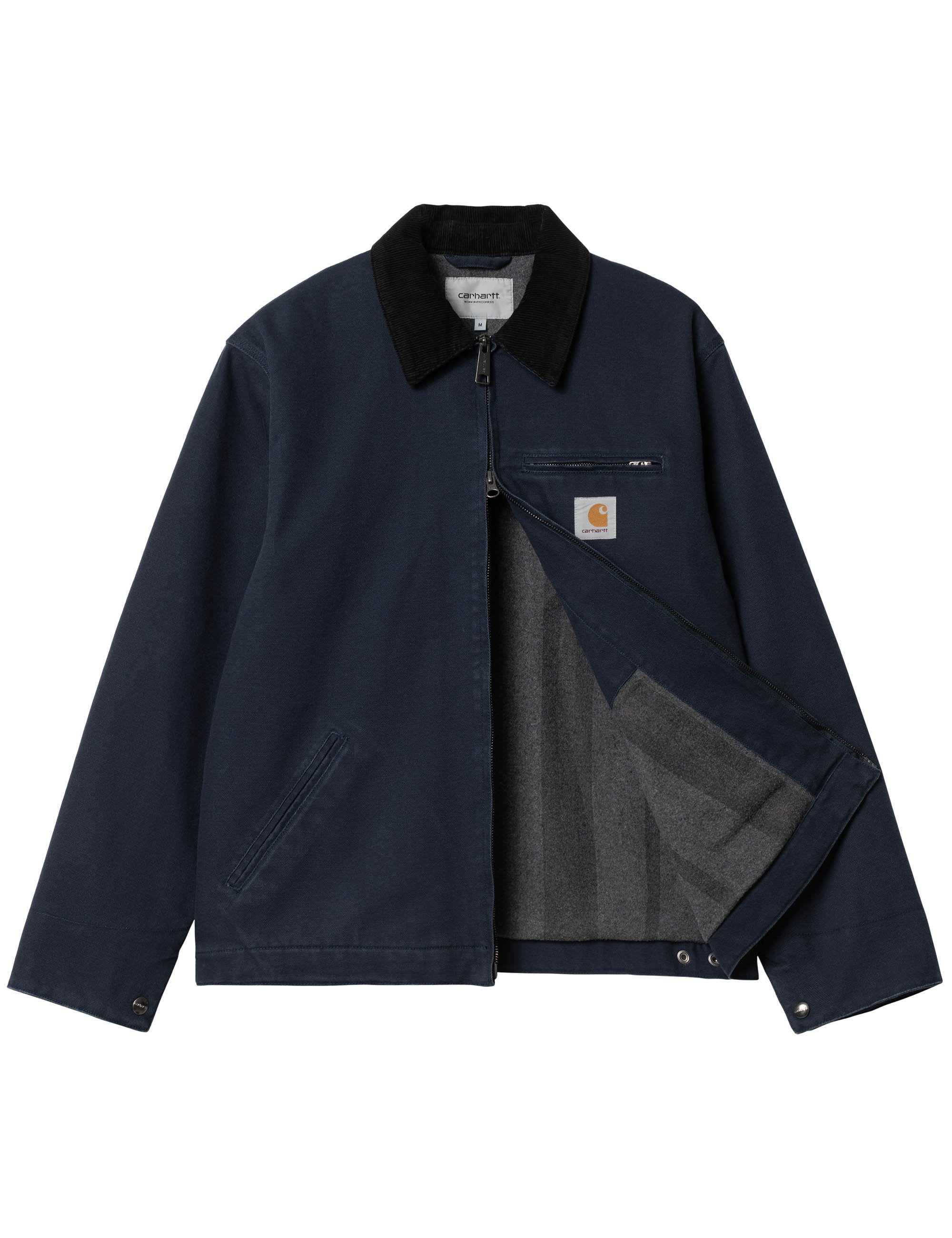 Carhartt WIP Detroit Jacket (Wniter) - Dark Navy/Black