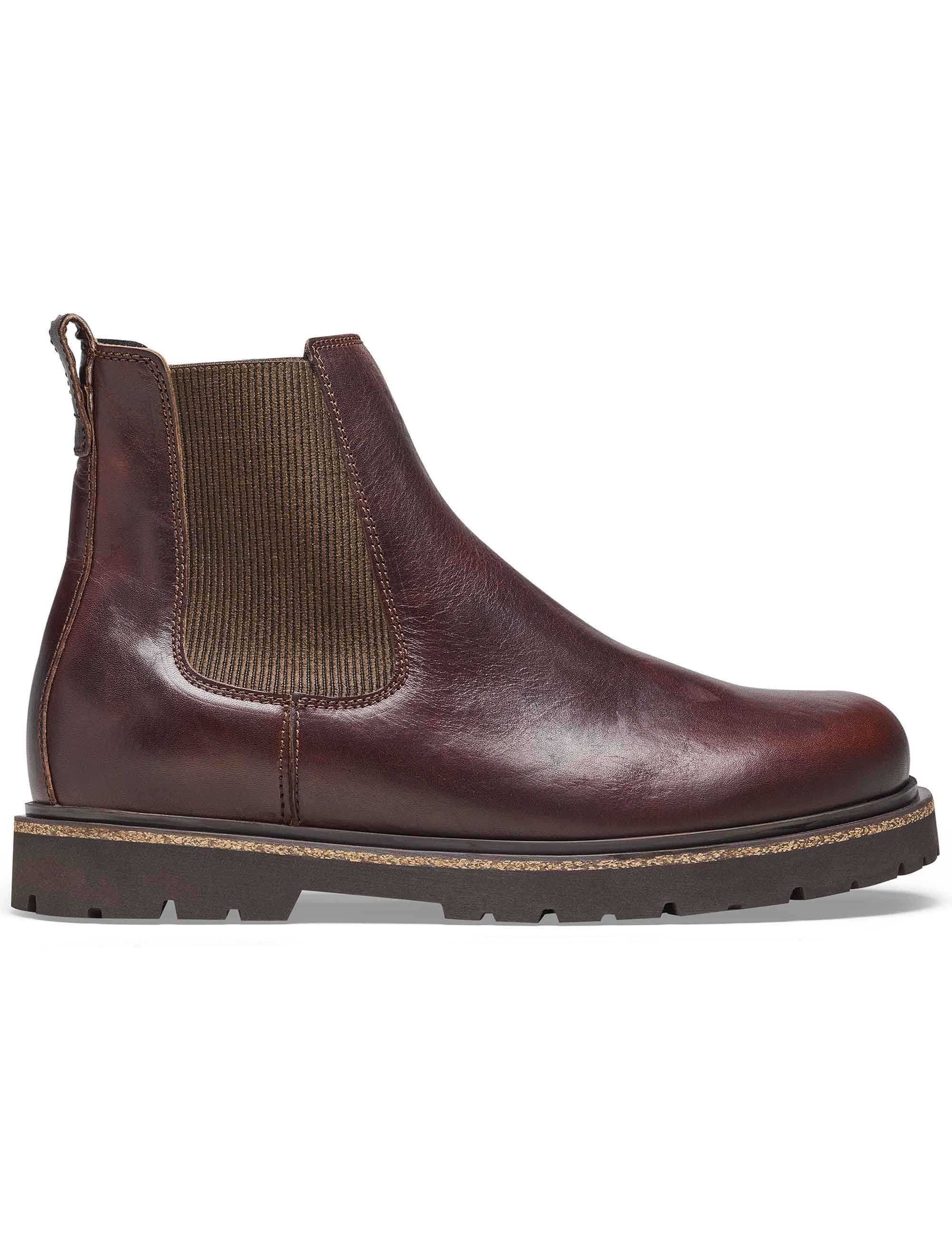 Birkenstock Highwood Chelsea Boot - Chocolate (Regular Fit)