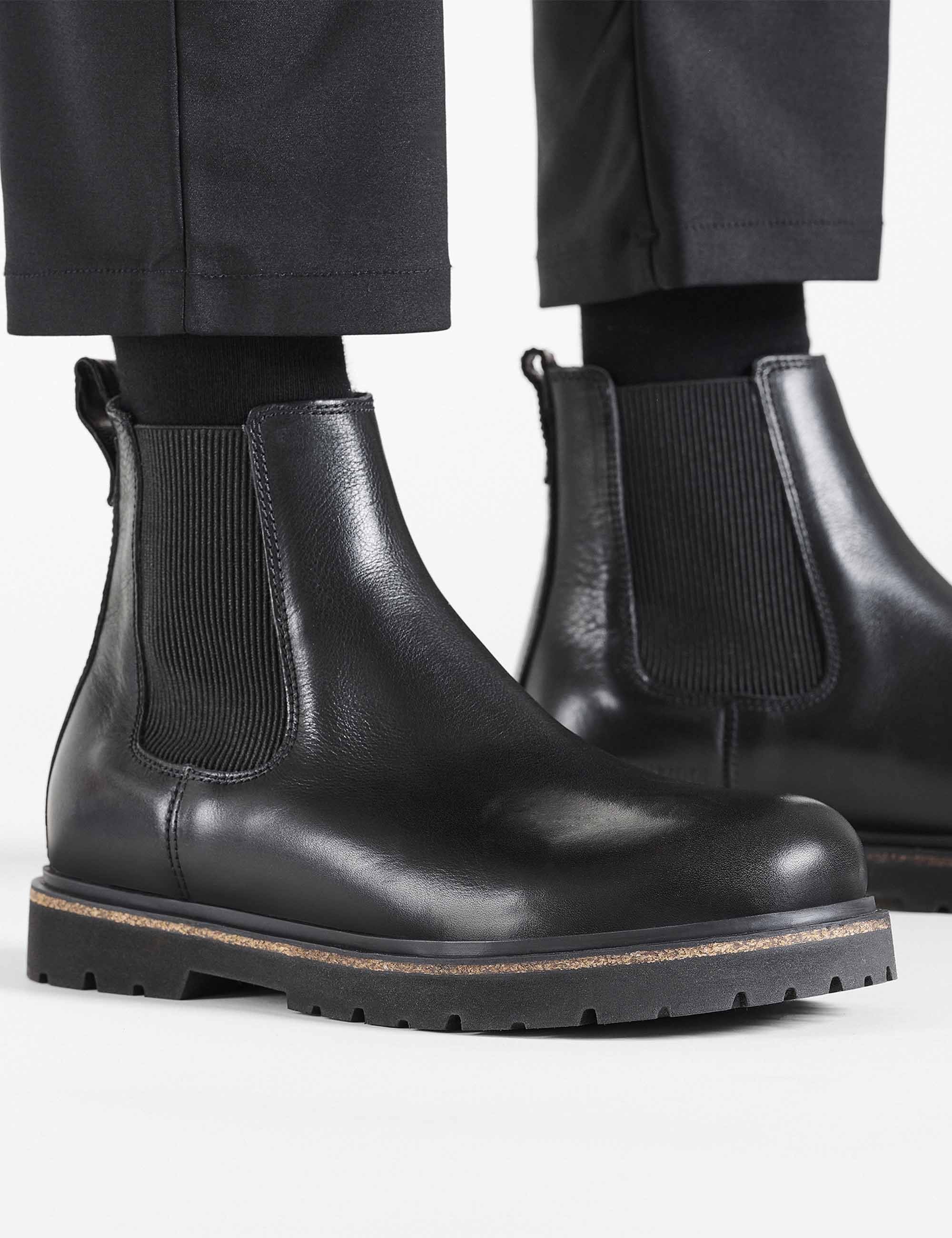 Birkenstock Highwood Chelsea Boot - Black (Regular Fit)