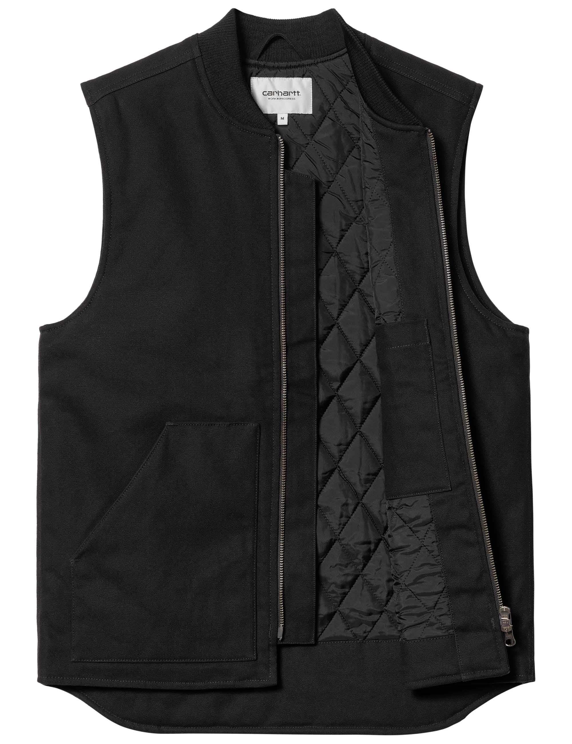 【美品】Carhartt WIP VEST ブラック S 中綿シンサレート 黒 Get the Carhartt WIP Rigid Vest - Black online @Union Clothing