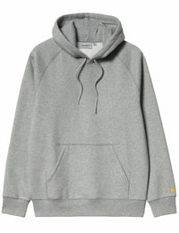 Chase Hooded Sweatshirt - Grey Heather/Gold