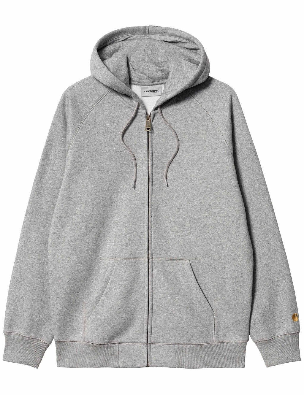 Chase Hooded Jacket - Grey Heather/Gold