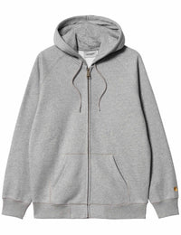 Chase Hooded Jacket - Grey Heather/Gold