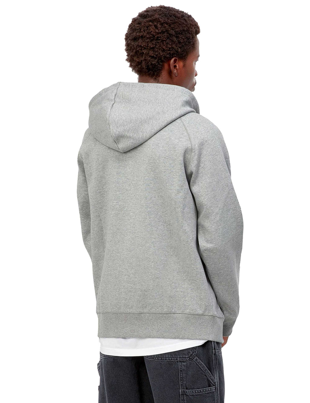 Chase Hooded Jacket - Grey Heather/Gold