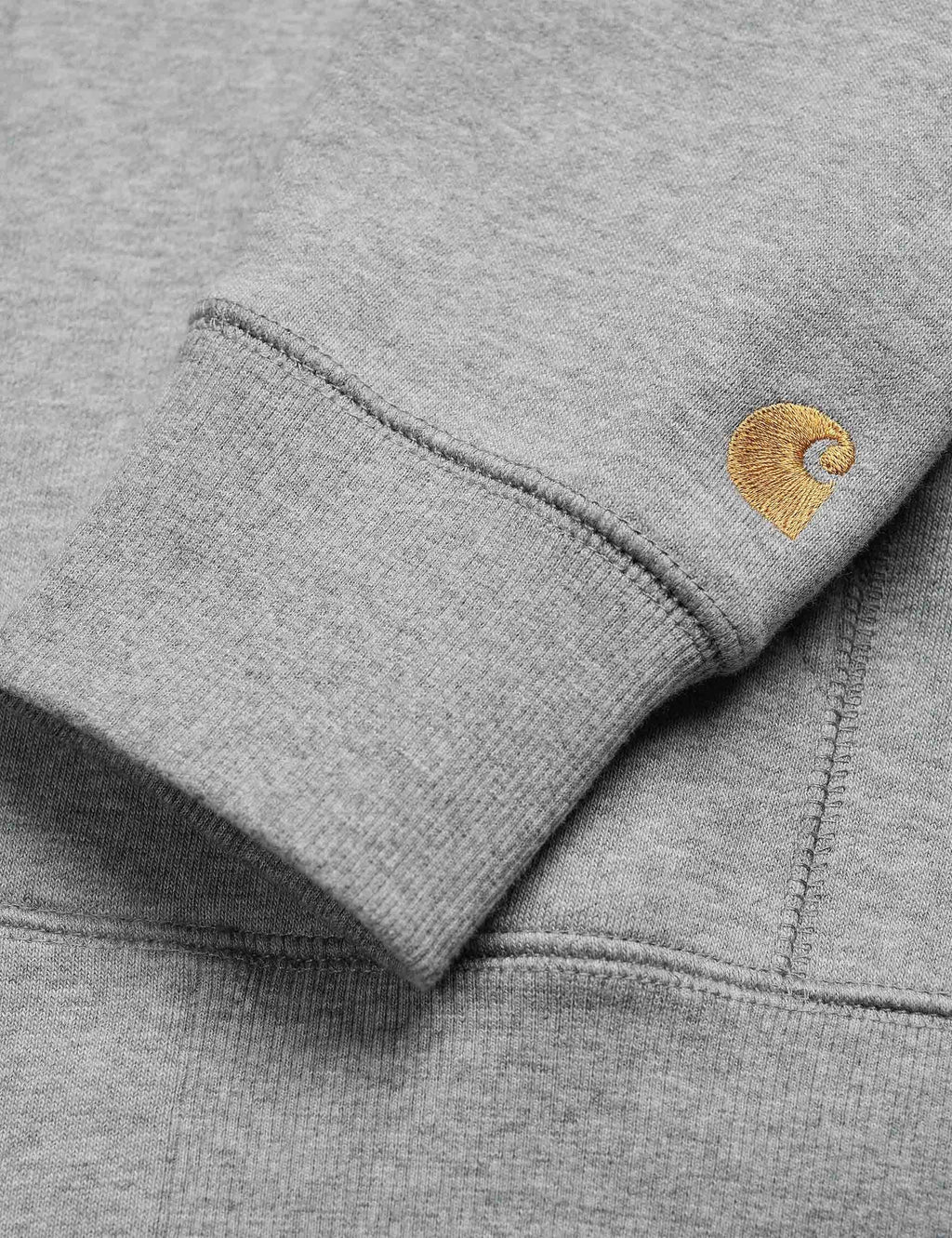 Chase Hooded Jacket - Grey Heather/Gold