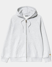 Chase Hooded Jacket - Ash Heather/Gold