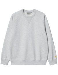 Chase Crew Sweatshirt - Ash Heather/Gold