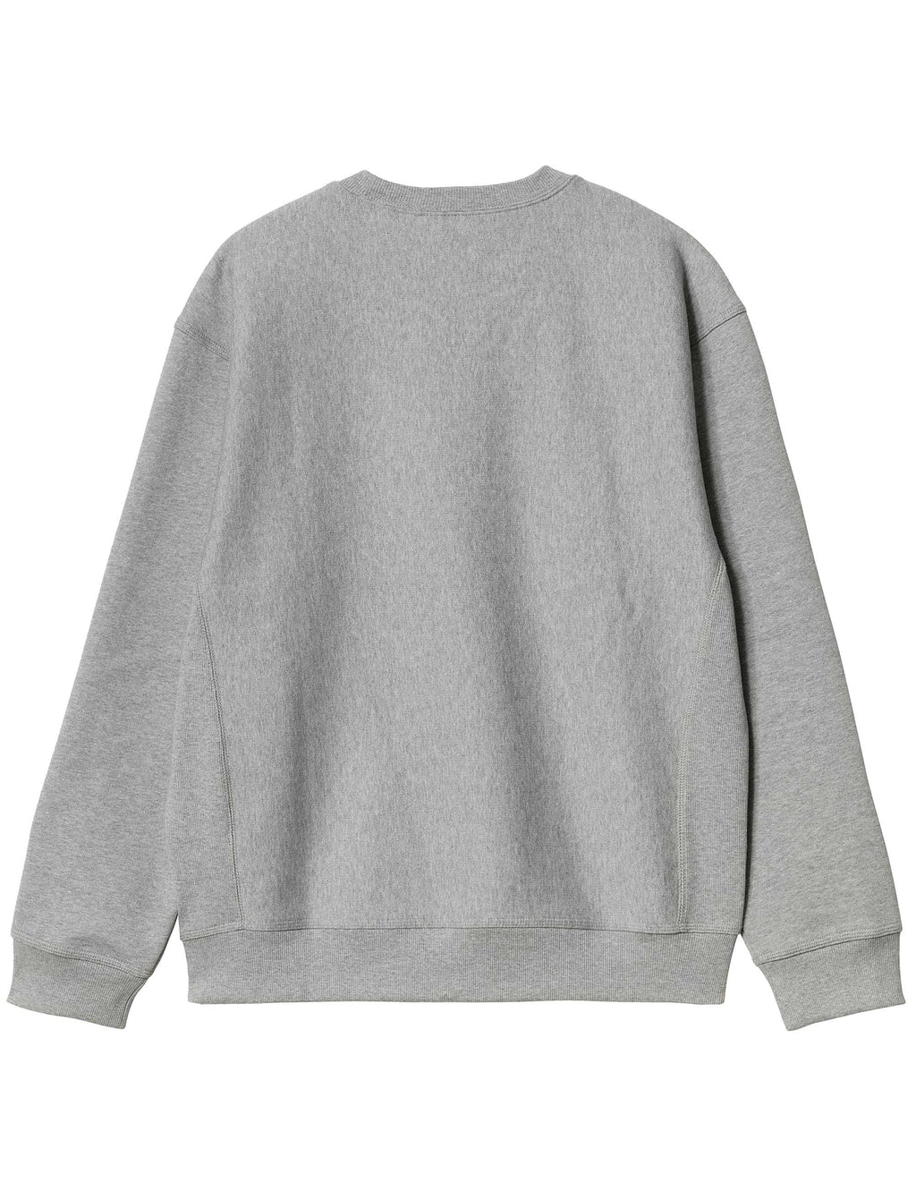 American Script Crew Sweat - Grey Heather