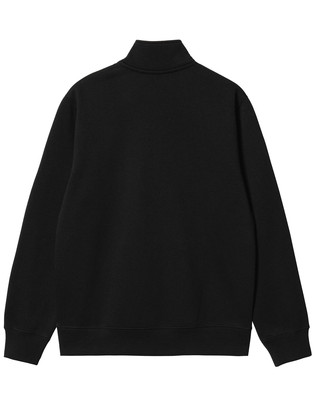 Chase Zip Neck Sweat - Black/Gold