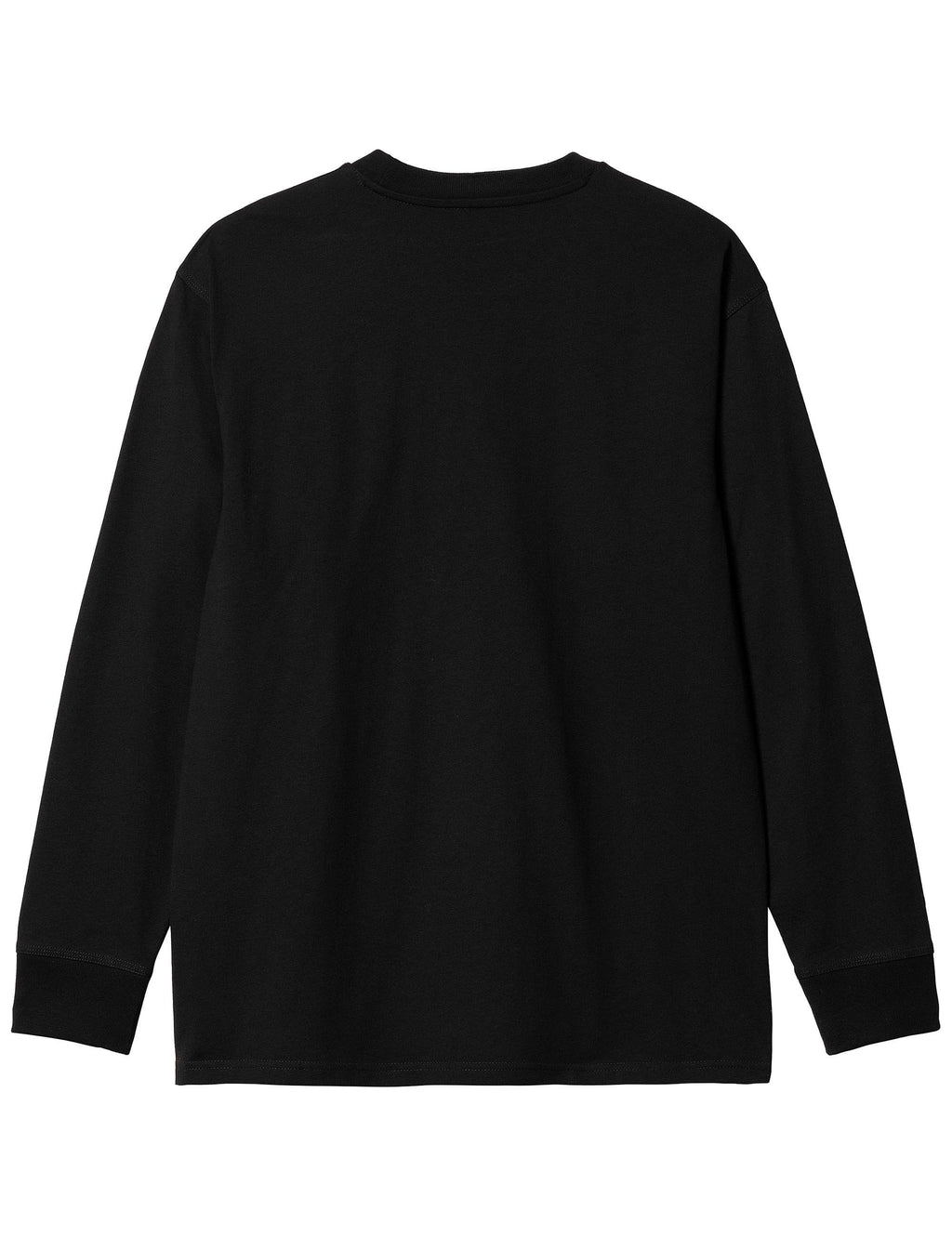 American Script Long Sleeve T-Shirt - Black