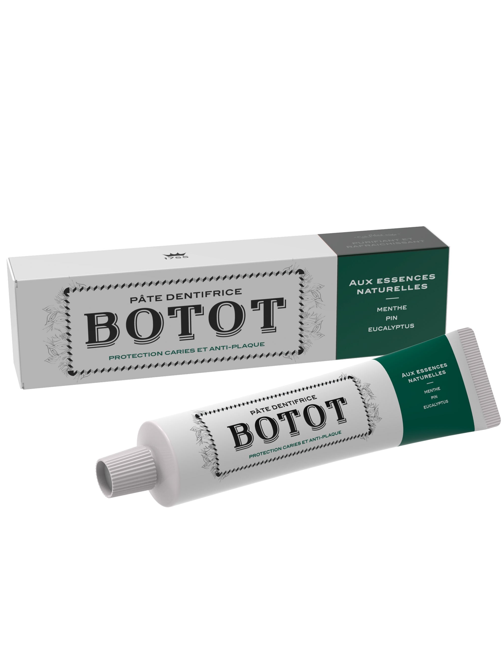 Toothpaste (75ml) - GREEN Mint, Pine, Eucalyptus