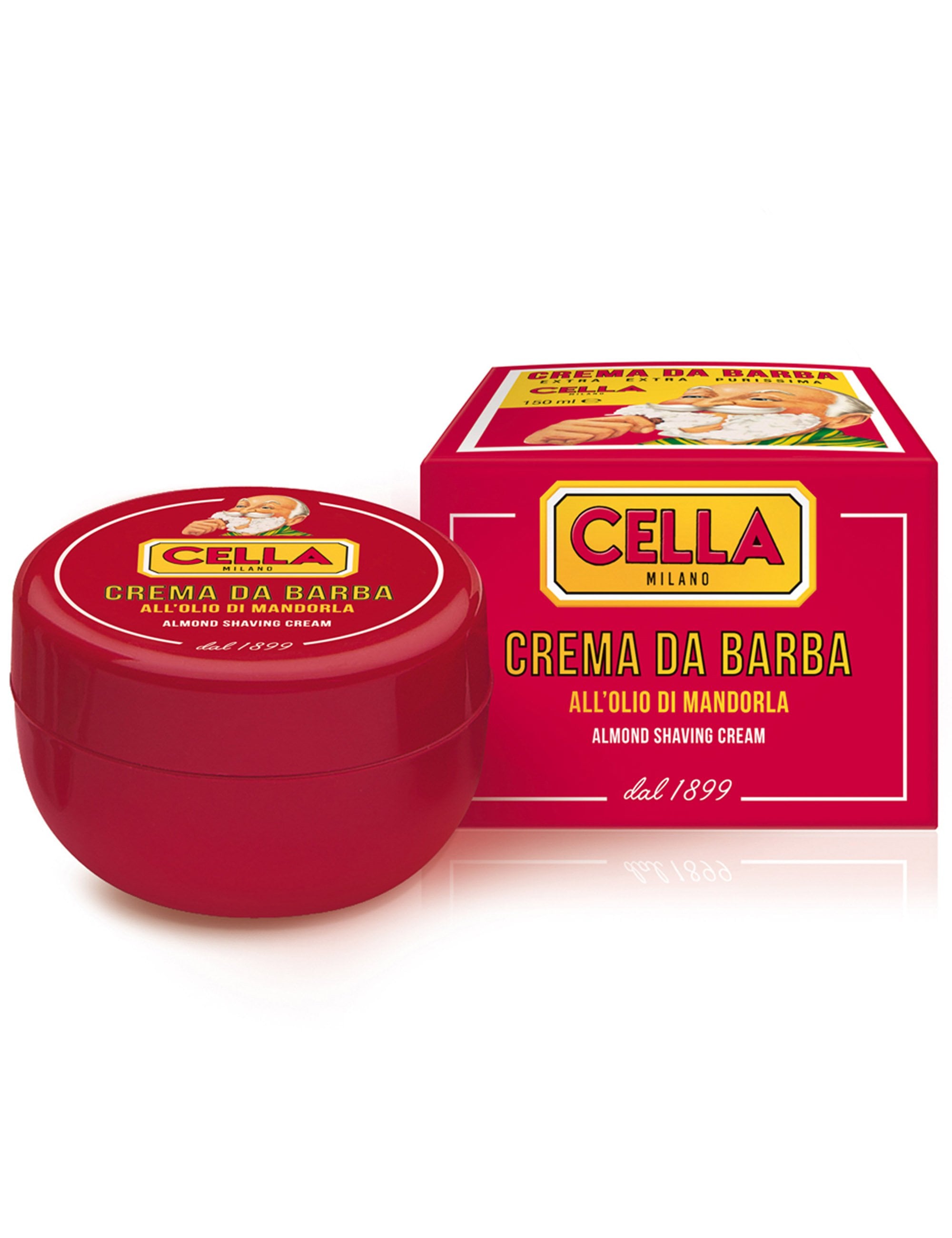 Shaving Cream Jar (150ml) - Classic