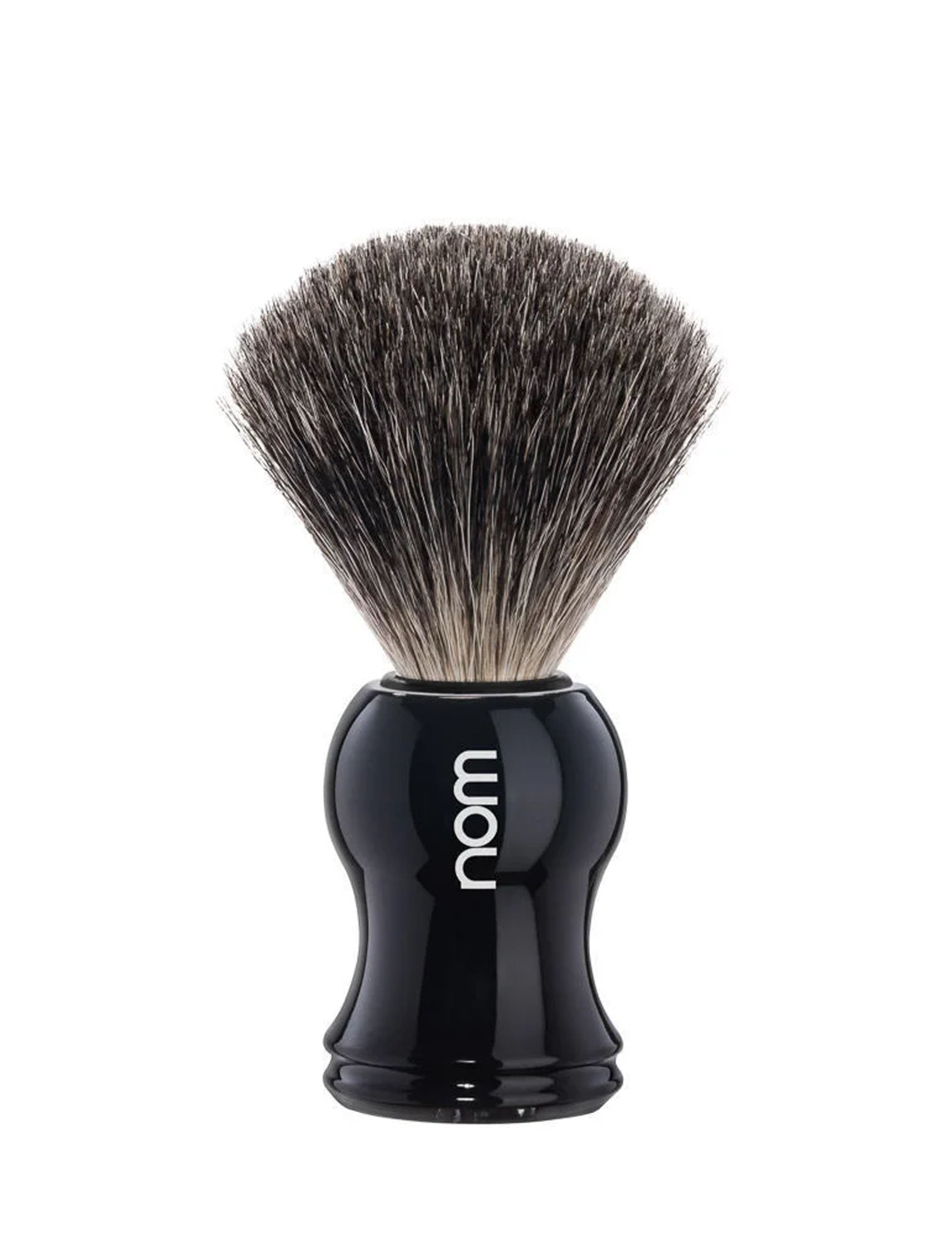 Gustav Pure Badger Shaving Brush - Black
