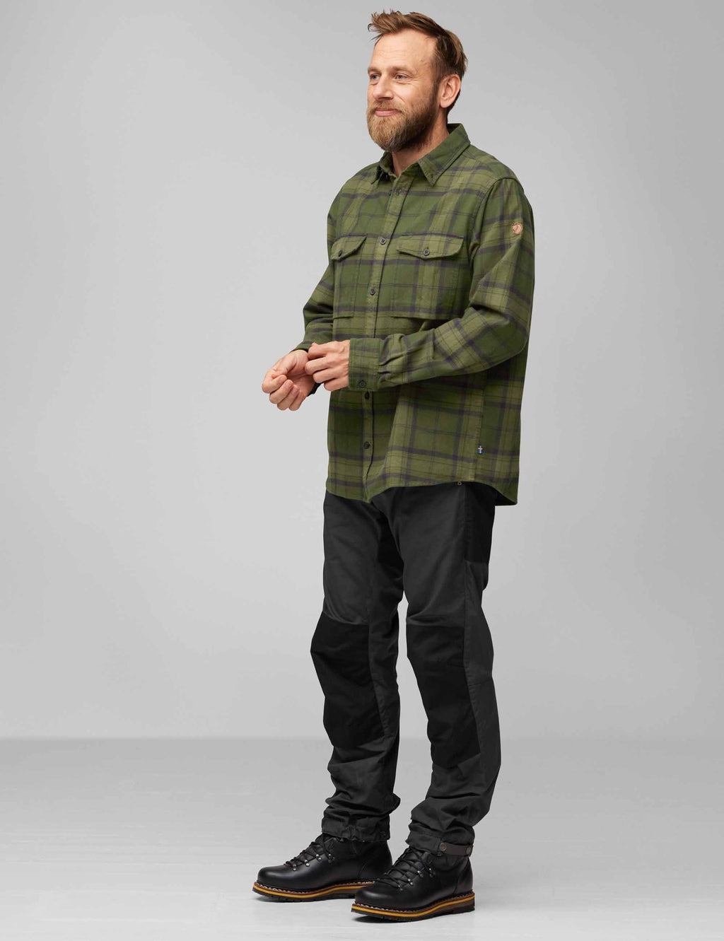Ovik Twill Shirt - Deep Forest/Green
