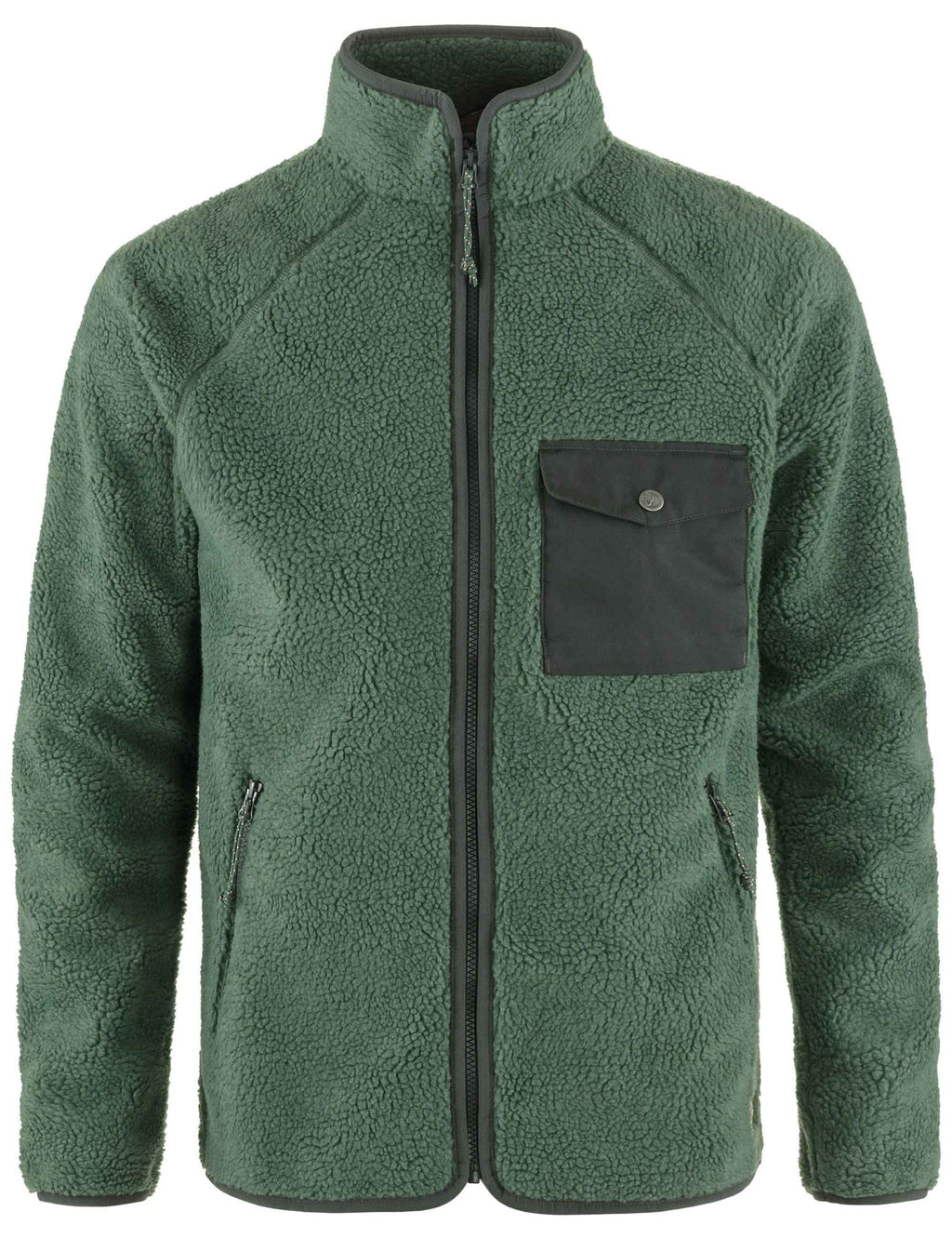Vardag Pile Fleece Jacket - Deep Patina/Iron Grey