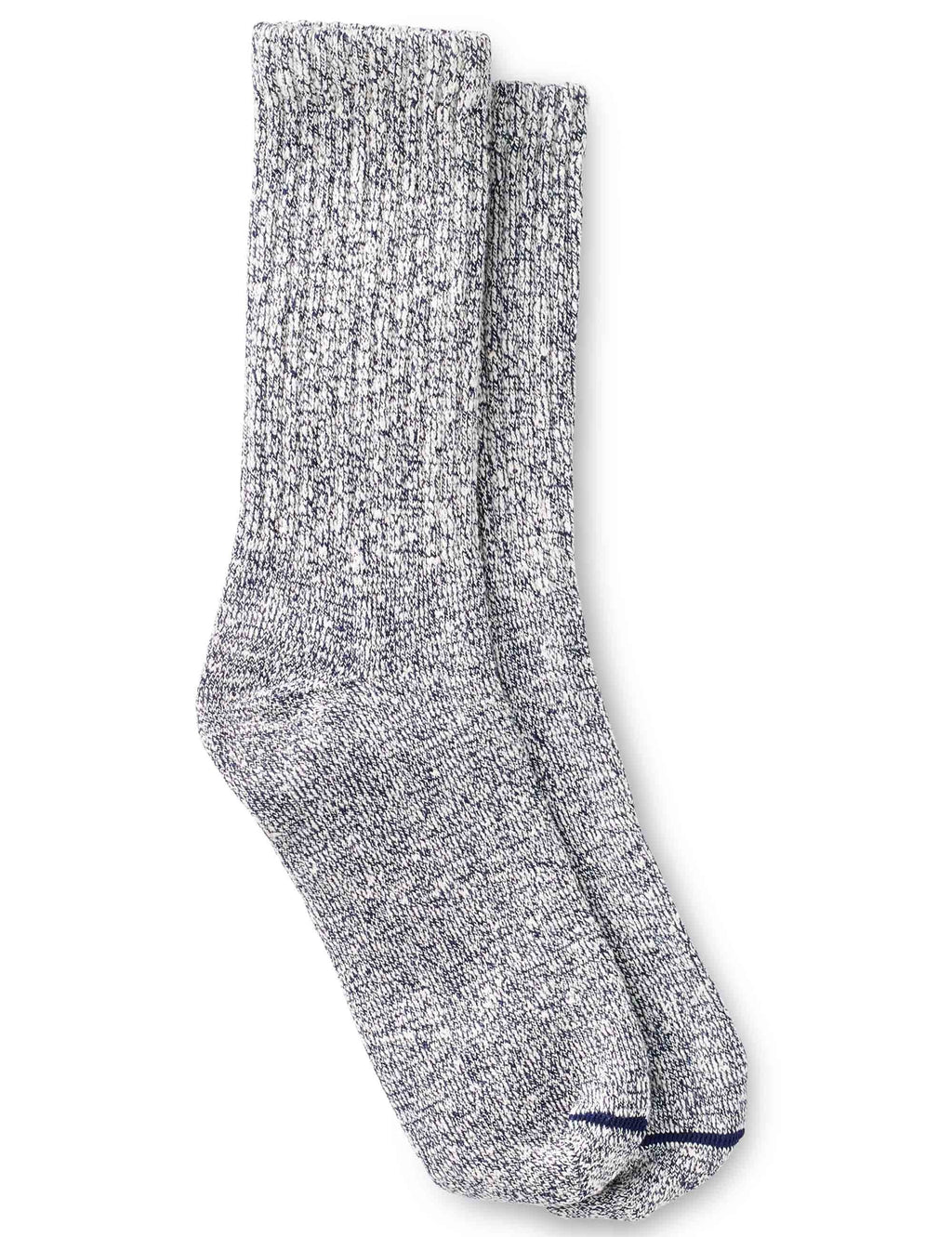97168 Women's Cotton Ragg Socks - Blue/White