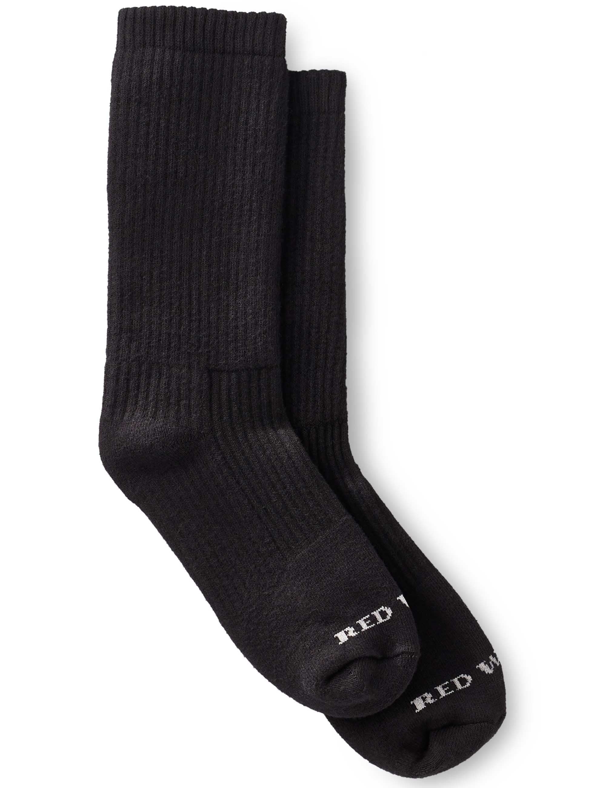 97243 Cotton Cushion Socks - Black